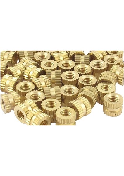 Enjeksiyon Kalıplama 3mm x 5mm x 4mm Bağlantı Elemanları Tırtıllı Diş Ek Parçaları 50 Adet (Yurt Dışından) modelleri