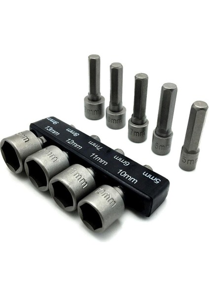 Adet/takım Altıgen Soket Kol Nozulları Somun Anahtarı Seti Matkap Ucu Adaptörü 5MM-13MM (Yurt Dışından) modelleri