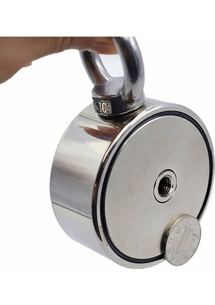 Ma Çift Taraflı Balık Tutma Mıknatısı, 10 Metre Halatlı Güçlü Manyetik Halka Mıknatıs (Yurt Dışından) modelleri