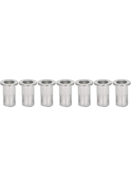 M5 Alüminyum Düz Başlı Perçin Somun Ekleme Somunları Gümüş Ton 40 Adet (Yurt Dışından) fırsatları