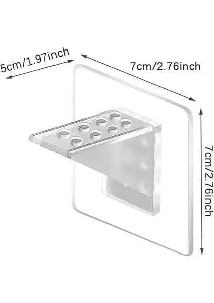 Adet Yapışkanlı Raf Desteği Mandal Mutfak Yatak Odası Dolap Dolap Raf Destek Klipleri Duvar Askı Etiket Braketi Tutucu (Yurt Dışından) fiyatları