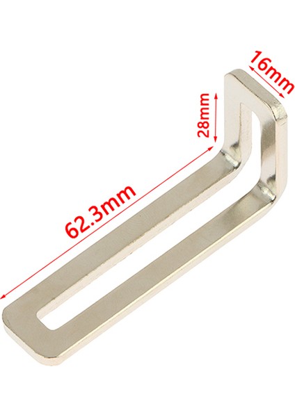 Nikel Kaplama Köşe Braketi Ayarlanabilir 90 Derece L Şekilli Köşe Braketleri Köşebent Konektörü Raf Destek Aksesuarları (Yurt Dışından)