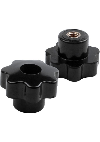 Topuzlar-6 x Sıkıştırma Topuzu 5 x Yıldız Şekilli Topuzlar-Siyah (Yurt Dışından) indirimleri