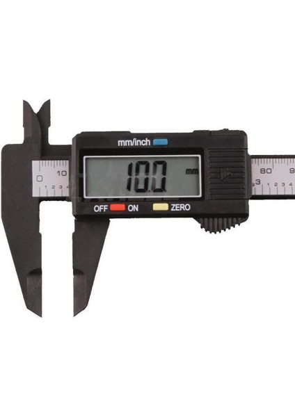 150MM 6 Inç LCD Dijital Sürmeli Kaliper Elektronik Ölçüm Ölçer Mikrometre (Yurt Dışından)