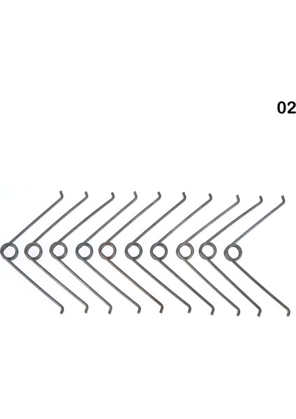 10 Adet Paslanmaz Çelik Sıkıştırma Yayı Meyve Dalı Makası Yuvarlak V Şekli Bahar Bahçe Makası Aksesuarları Aracı (Yurt Dışından) fiyatları