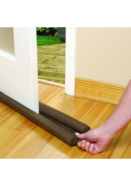 Flyeer Ikiz Kapı Taslak Dodger Guard Stoper Enerji Tasarrufu Koruyucu Kapı Durdurucu Ev Dekor (Yurt Dışından)