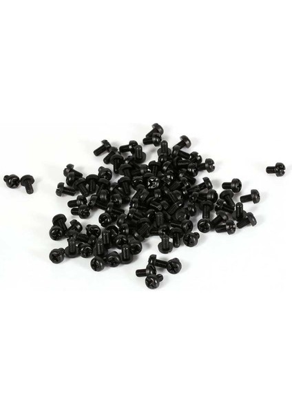 100 Adet Yuvarlak Başlı Vida Somunu Plastik Naylon Vidalar M3 Altıgen Sütun Standoff Spacer Phillips Bağlantı Elemanı Tornillos (Yurt Dışından)