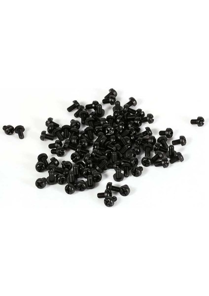 100 Adet Yuvarlak Başlı Vida Somunu Plastik Naylon Vidalar M3 Altıgen Sütun Standoff Spacer Phillips Bağlantı Elemanı Tornillos (Yurt Dışından)