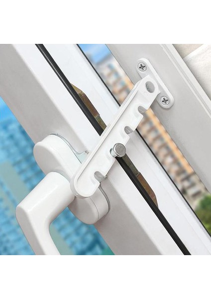 Ayarlanabilir Pencere Sınırlayıcı Mandal Rüzgar Desteği Sabitleme Konumu Durdurucu Kanat (Yurt Dışından)