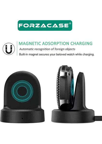 Samsung Gear S2/ S3 / S4 ile Uyumlu USB Manyetik Şarj Kablosu 1 Metre - FC017 fiyatları