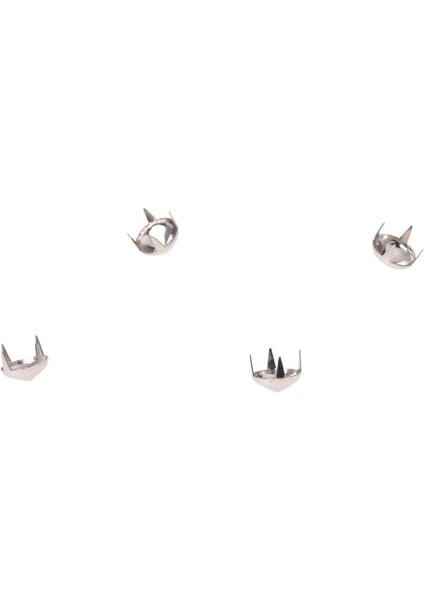 100 Gümüş Bakır Yuvarlak Koni Perçin Başak Çiviler Noktalar Dıy Kaya Punk 8mm (Yurt Dışından) modelleri