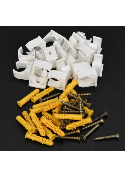 20 Adet/takım 16/20/25/32MM U Şekilli Boru Kelepçesi Su Sabit Klipler Vidalar (Yurt Dışından) fiyatları