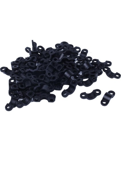 Quanbu 70 Adet Vidalı Kemerli Kablo Kelepçe Klipsi Kravat 21X7MM 3mm Tel Için (Yurt Dışından)