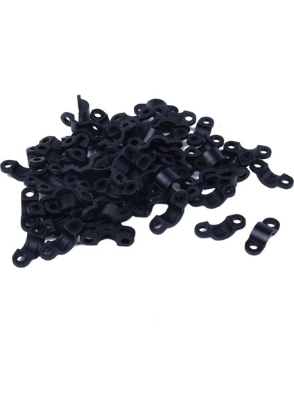Quanbu 70 Adet Vidalı Kemerli Kablo Kelepçe Klipsi Kravat 21X7MM 3mm Tel Için (Yurt Dışından)
