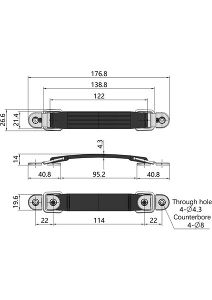 1 Adet Plastik Teleskopik Çeker Taşınabilir Seyahat Bagaj Bavul Kolları Ev Ekipmanları Kolu Çubuk (Yurt Dışından) fiyatları