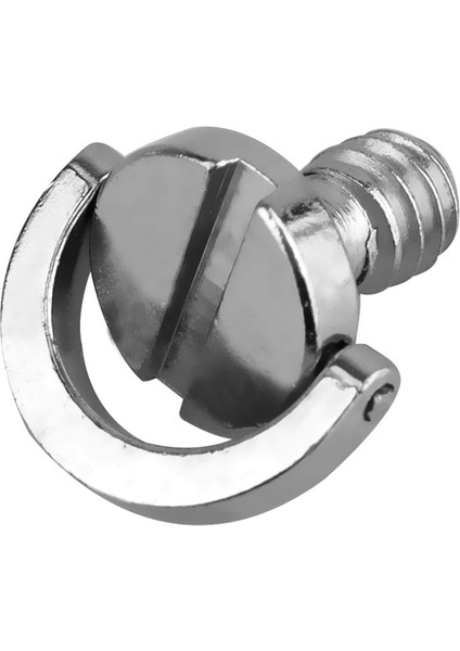 10 Paket 1/4 Inç Hızlı Bırakma Plakası Montaj Vidası D-Ring D Mili Qr Vida Adaptörü Dslr Kamera Için Montaj (Yurt Dışından)