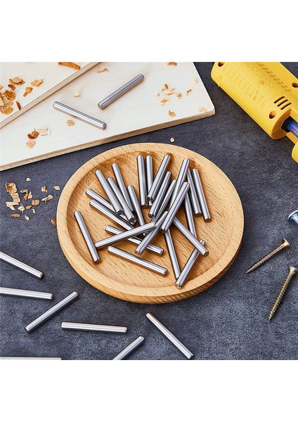 32 Adet 5 mm x 40 mm Raf Destekleri Mandal Raflar Dübel Pimleri Paslanmaz Çelik Raf Pimleri Metal Kitaplık Mandal Desteği (Yurt Dışından)