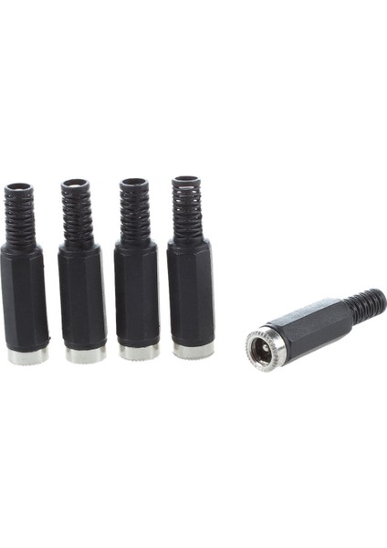 Quanbu 5 Adet 2.1mm x 5.5mm Dişi Dc Güç Soketi Jack Konnektör Adaptörü (Yurt Dışından)
