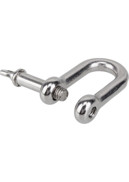 Srıwen 304 Paslanmaz Çelik Vida Pimi D Stil Zincir Dee Kelepçe 4mm Arma M4 2'li Paket (Yurt Dışından)