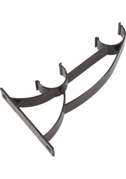 Flyeer 25MM Çubuk Için 2 Adet Çift Metal Perde Çubuk Tutucu - Derin Kahve (Yurt Dışından) fırsatları