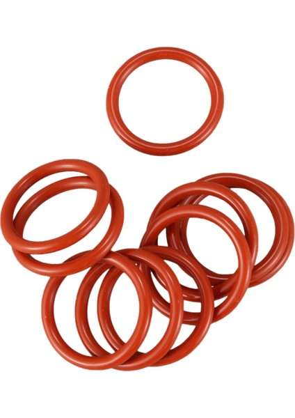 Flyeer 28 mm x 3 mm Silikon O Ring Yağ Sızdırmazlık Pulları Kırmızı 10 Adet (Yurt Dışından) fırsatları