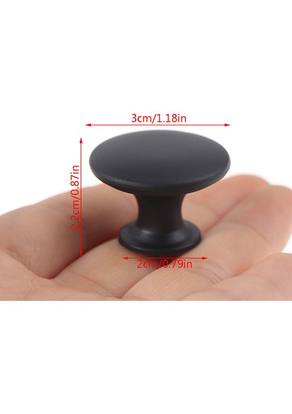 Tek Kulplu Çekme Topuzu Dolap Çekmece Kolu Vidası Plastik Temel Yuvarlak Çekmece (Yurt Dışından) fiyatları