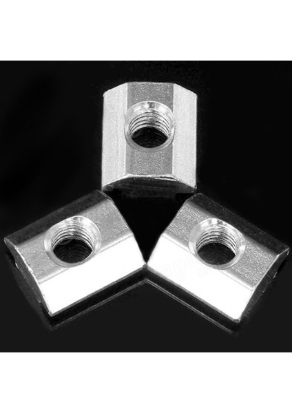 50 Adet M5 T Çinko Kaplama Karbon Çelik T Sürgülü Somun 20 Adet T Yuvası L Şekli Iç Köşe Konektörü Bağlantı Braketi (Yurt Dışından) modelleri