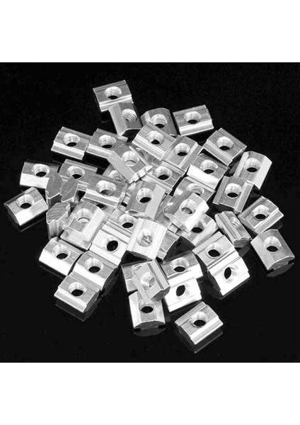 50 Adet M5 T Çinko Kaplama Karbon Çelik T Sürgülü Somun 20 Adet T Yuvası L Şekli Iç Köşe Konektörü Bağlantı Braketi (Yurt Dışından) indirimleri
