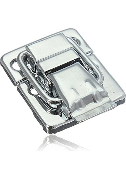 Flyeer Metal Geçmeli Kaplama Bavul Bavul Kilidi 30X43MM Gümüş (Yurt Dışından)