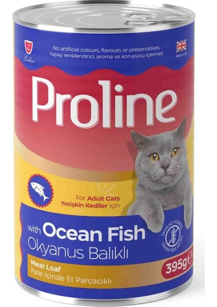 Pro Line Okyanus Balıklı Gravy Yetişkin Kedi Maması 395 gr