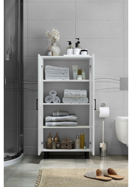 Side Banyo Çok Amaçlı Dolap