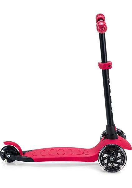 Elite 3 Tekerlekli Işıklı Scooter Fuşya modelleri
