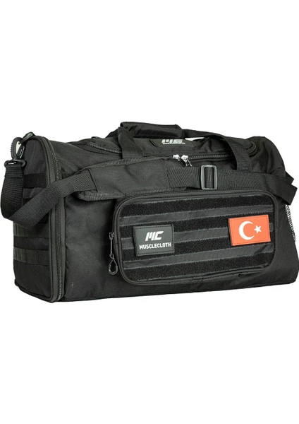 Tactical Duffel Bag Silindir Çanta Siyah