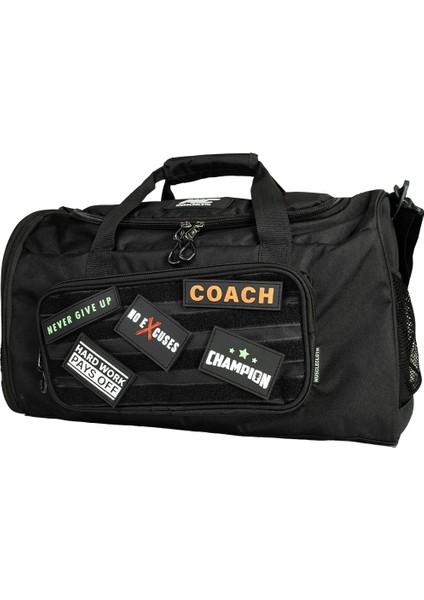 Tactical Duffel Bag Silindir Çanta Siyah