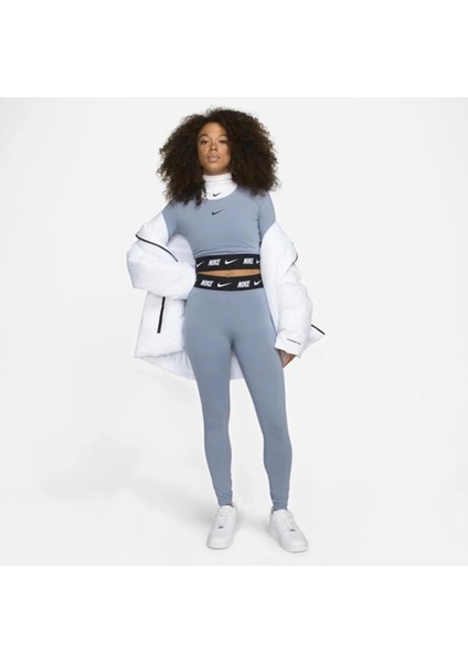 Sportswear Club Hw Legging Kadın Mavi Tayt DM4651 493 fiyatları