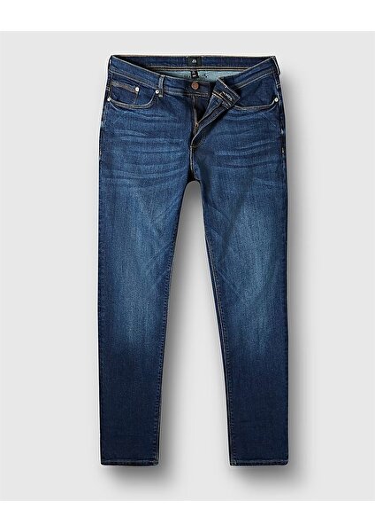 Basic Strech Skinny Sid Jean-Mavi Koyu