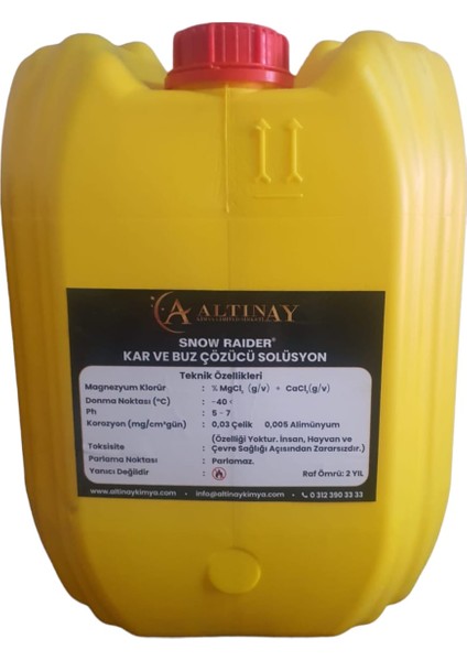 Buz Çözücü Solüsyon 40kg fiyatları