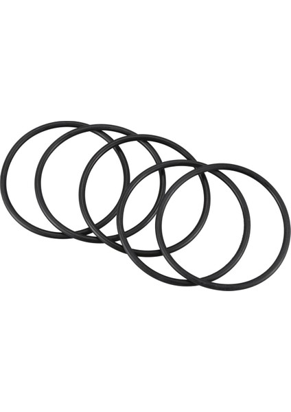 Adet 80 mm Dış Çap 4 mm Kalın Filtre Lastiği O-Ring Contası Siyah (Yurt Dışından)
