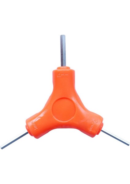 2.5/3/4/5/6/8mm 3 Yollu Altıgen Anahtar Anahtarı Bisiklet Bisiklet Bisiklet Tamir Aracı (Yurt Dışından)