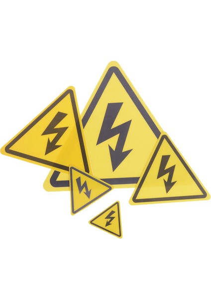 Adet Tehlike Yüksek Gerilim Elektrik Uyarı Güvenlik Etiketi Işareti Çıkartma Podazz (Yurt Dışından) fırsatları