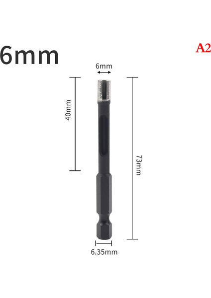 6-16MM Altıgen Saplı Vakum Lehimli Elmas Kuru Matkap Uçları Delik Testere Kesici Aletler Sevıch (Yurt Dışından) indirimleri