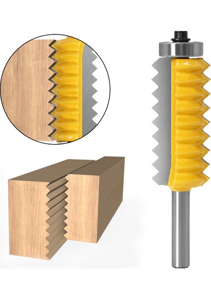 8mm Shank Katı Yönlendirici Bit Ağaç Işleme Sondaj Freze Kesici Marangozluk Aracı (Yurt Dışından)