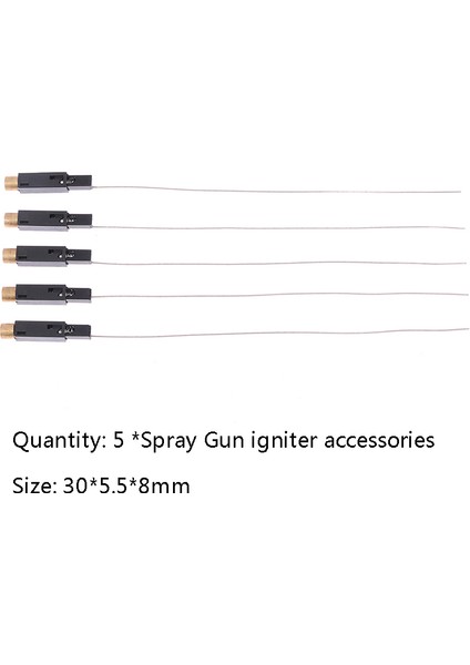 Püskürtme Tabancası Soba Piezoelektrik Ateş Teli Bakır Kapak Elektronik Ateşleyici Sevıch (Yurt Dışından) fiyatları