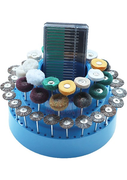 1pc Dönen Yuvarlak Şekil Matkap Ucu Saklama Kutusu Üç Katmanlı 116 Delikli Araçlar Sevıch (Yurt Dışından) modelleri