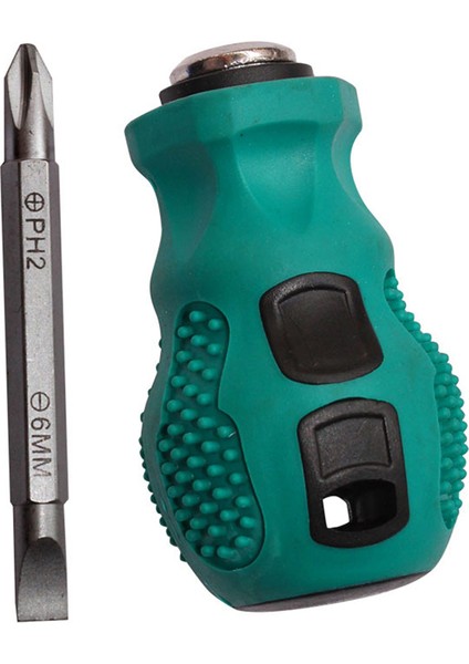 Çift Amaçlı Oluklu Çapraz Güdük Tornavida Manyetik Kısa Tamir El Aleti (Yurt Dışından) fırsatları