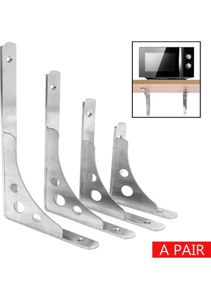 Geleneksel 6/8/10/12 '' Üçgen Raf Aparatı Şerit Metal Çelik Duvar Montaj Desteği Braketi (Yurt Dışından) fiyatları