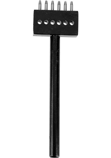 4/5/6/8mm Pitch 2 4 6 Prong Dıy Yuvarlak Delme Deliği Deri El Sanatları Delme Aracı 2 P (Yurt Dışından)