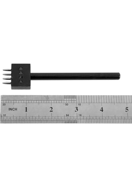 4/5/6/8mm Pitch 2 4 6 Prong Dıy Yuvarlak Delme Deliği Deri El Sanatları Delme Aracı 2 P (Yurt Dışından)