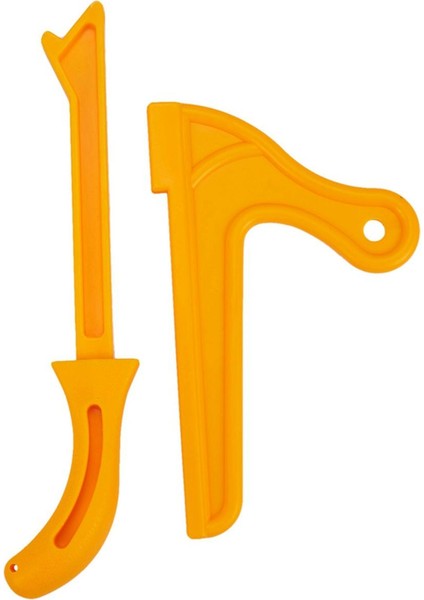 Sarı Plastik Ağaç Işleme Pratik Itme Bloğu El Testere Plastik Itme Çubukları Ağaç Işçileri Için Alet Seti ve Masa Testereleri, Yönlendirici Masalarda Kullanım (Yurt Dışından)