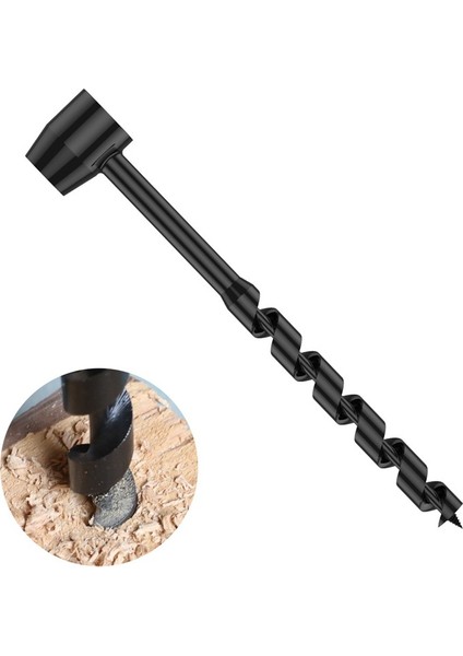 1 Adet El Matkabı Matkap Zemin Ucu Karbon Çelik Manuel Burgu Matkap, Matkap Ahşap Yumruk Aracı (1/1.6/1.9/2.5X23CM) (Yurt Dışından)
